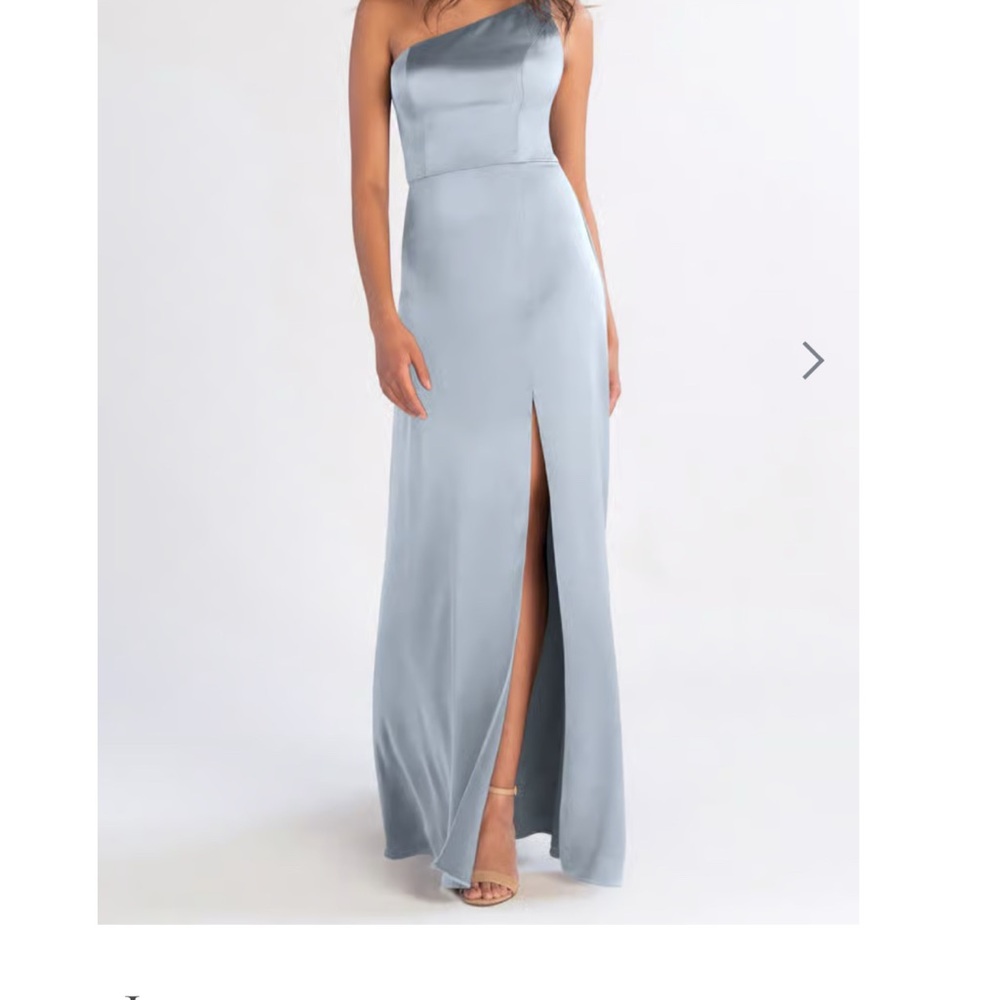 Jenny Yoo - Jensen One-Shoulder - Whisper Blue Evening Gown